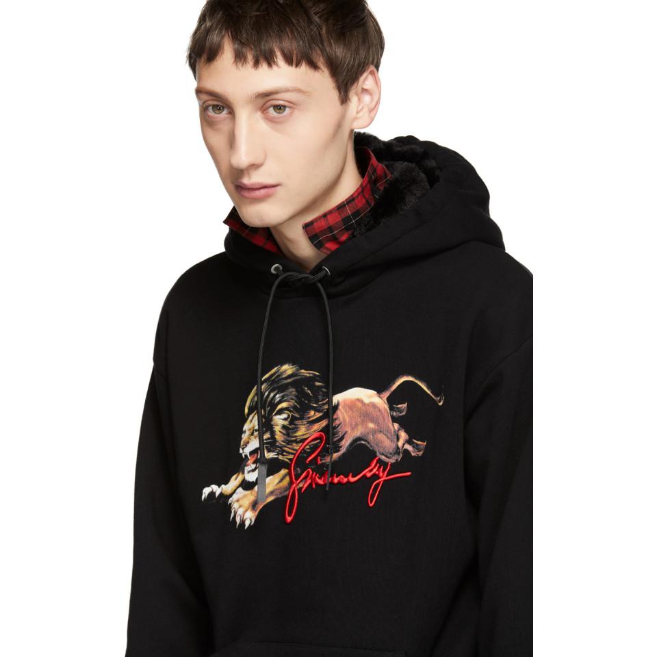 black lion hoodie