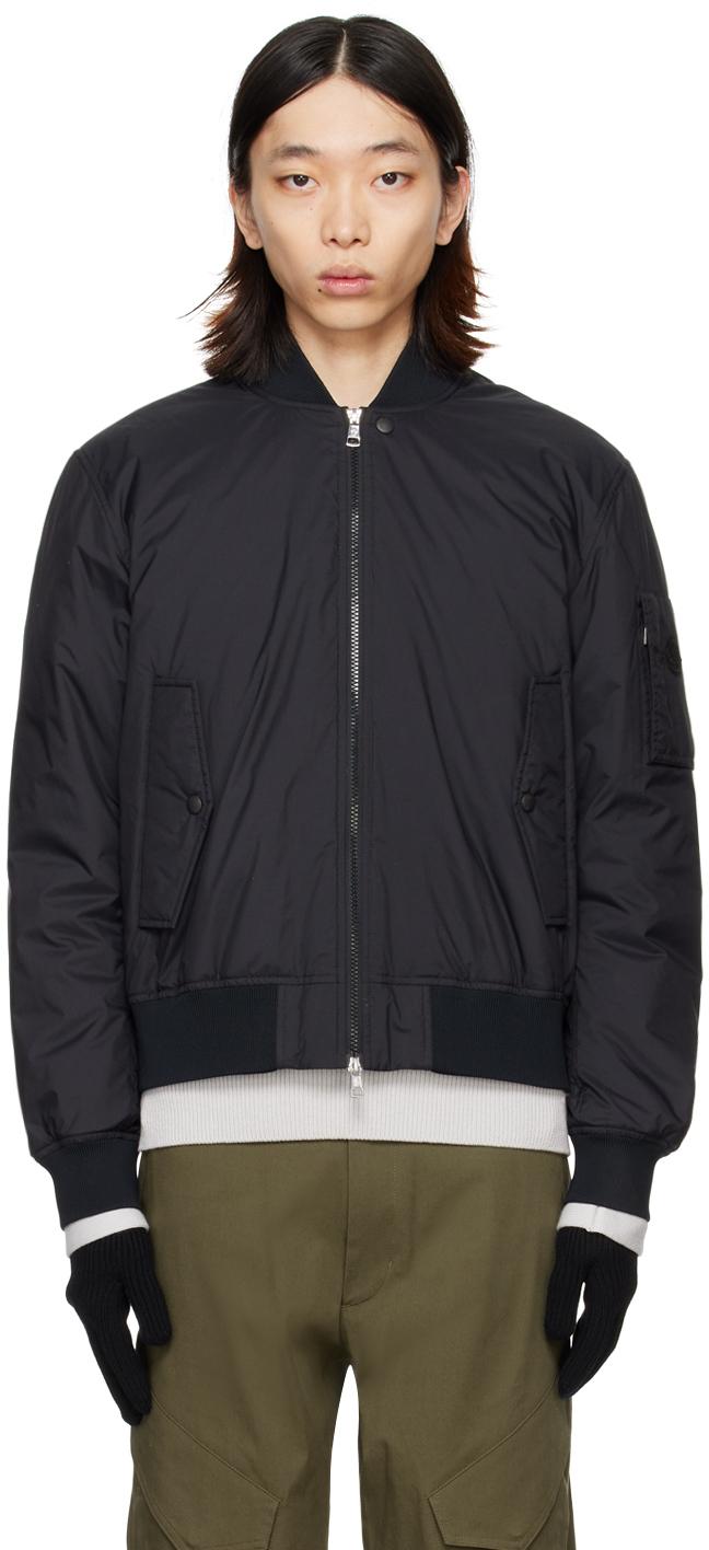 Moncler メンズ ブラック Patnem ダウン ボンバージャケット ジャケット