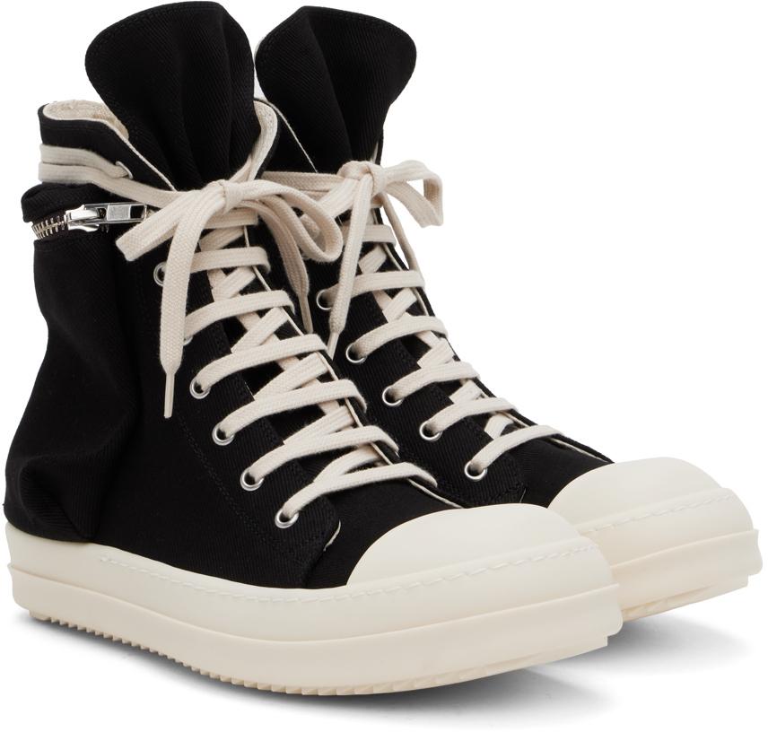 リックオウエンス/Porterville Cargo Sneaks スニーカー Rick Owens Porterville Cargo Sneaks Sneakers in Black for