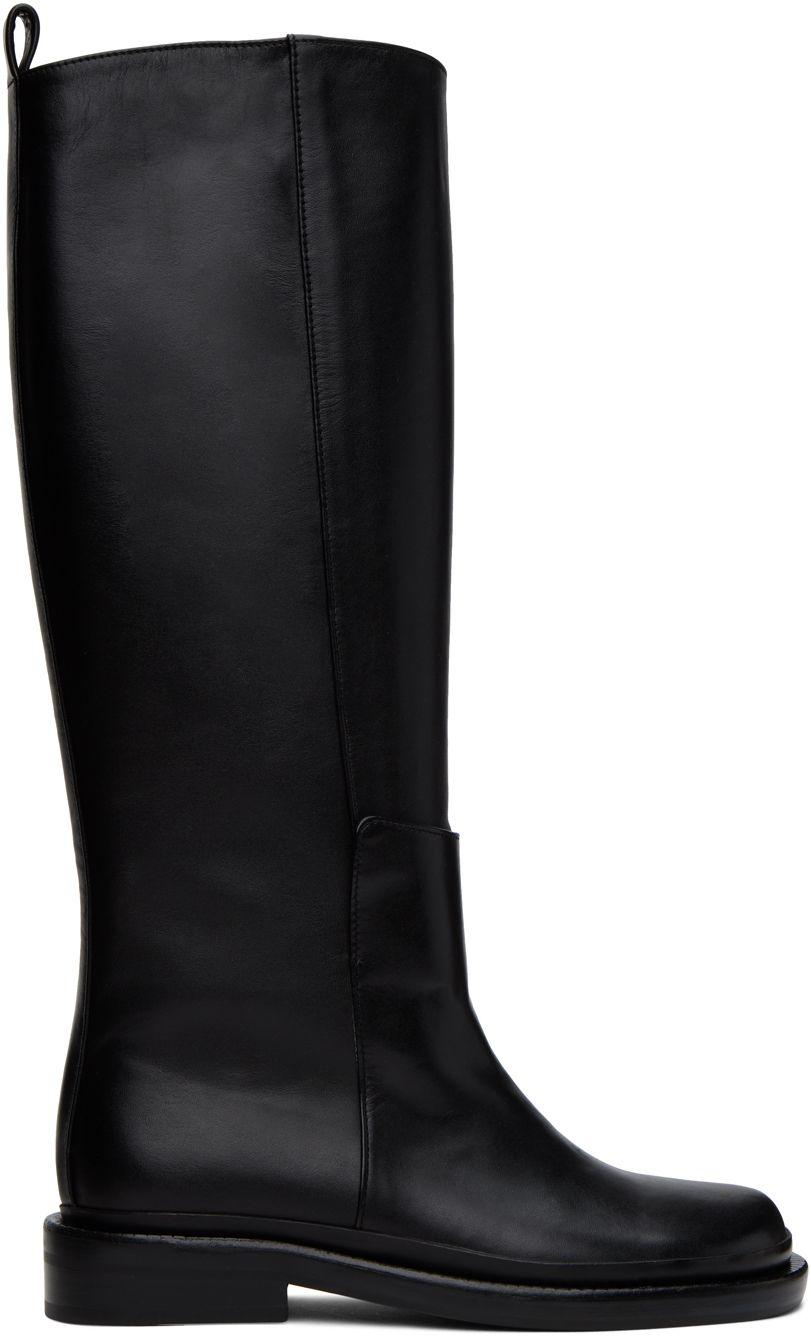 Low Classic Pullloop Boots in Black Lyst