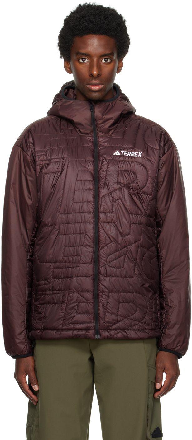 Adidas insulated hooded jacket sale