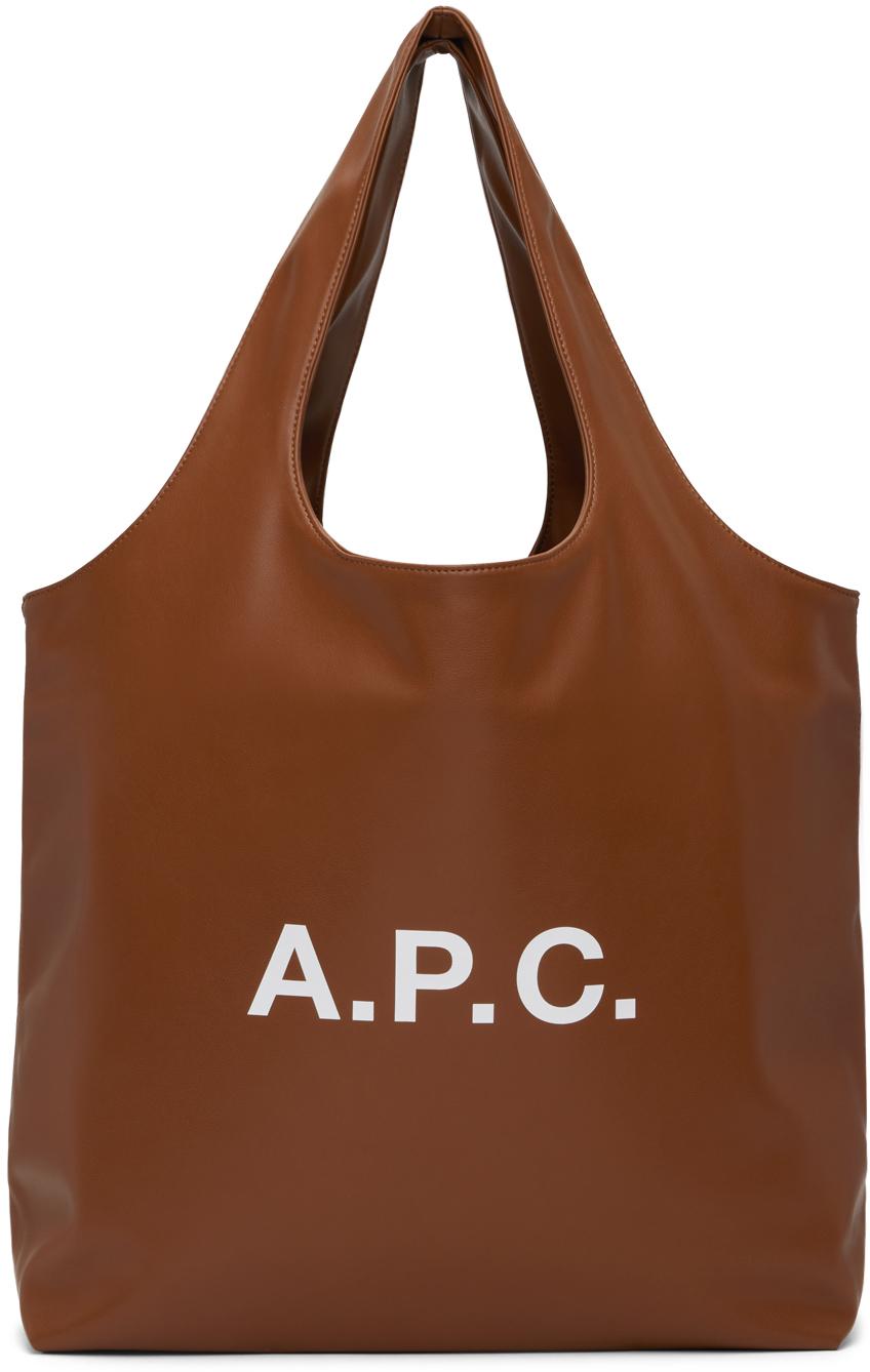 A.P.C. レディース ブラウン Ninon トートバッグ トートバッグ