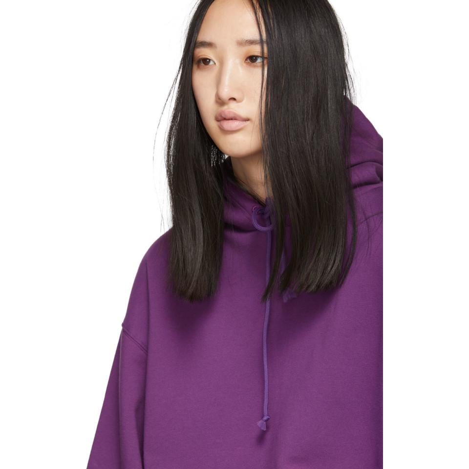 スウェット・トレーナー BALENCIAGA Logo hoodie Purple