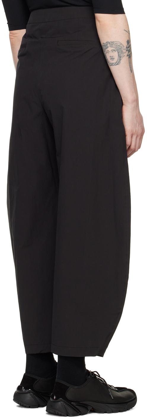 【AMOMENTO】カーブドレッグ トラウザーズ amomento-Ecru-Off-Curved-Leg-
