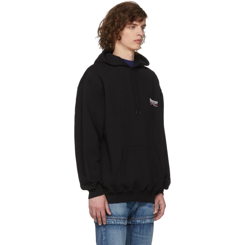 balenciaga hoodie ssense