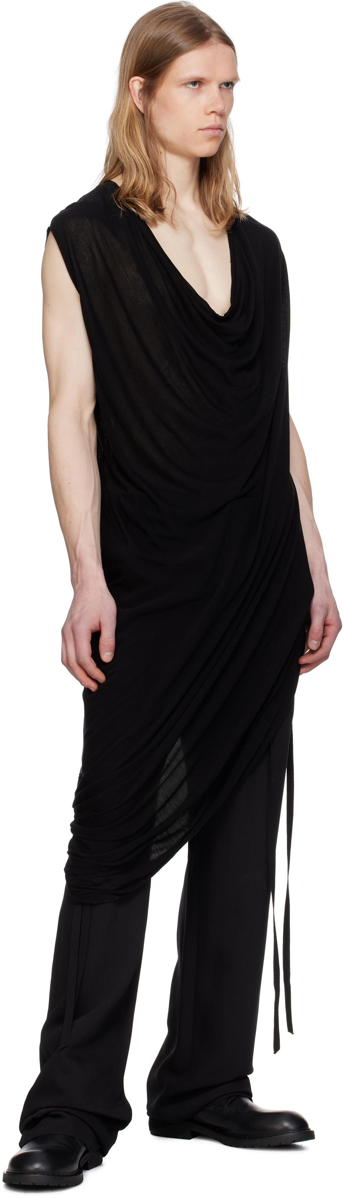 Julius Drape Top in Black for Men | Lyst