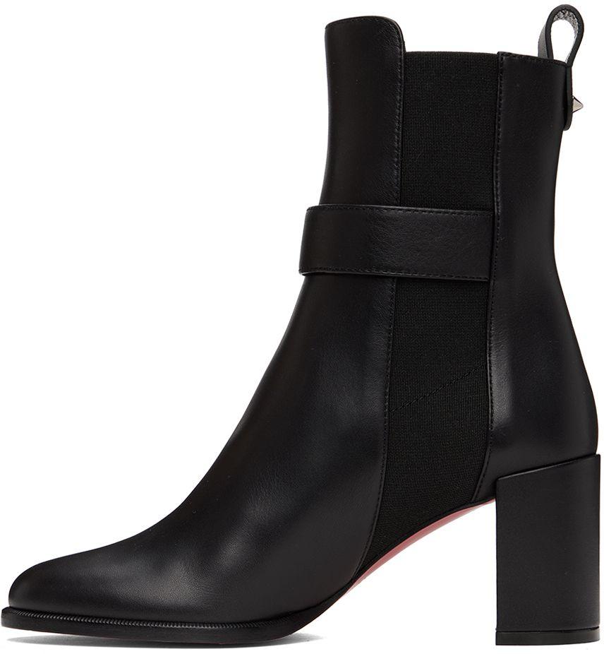 Christian Louboutin Black CL Chelsea Boots