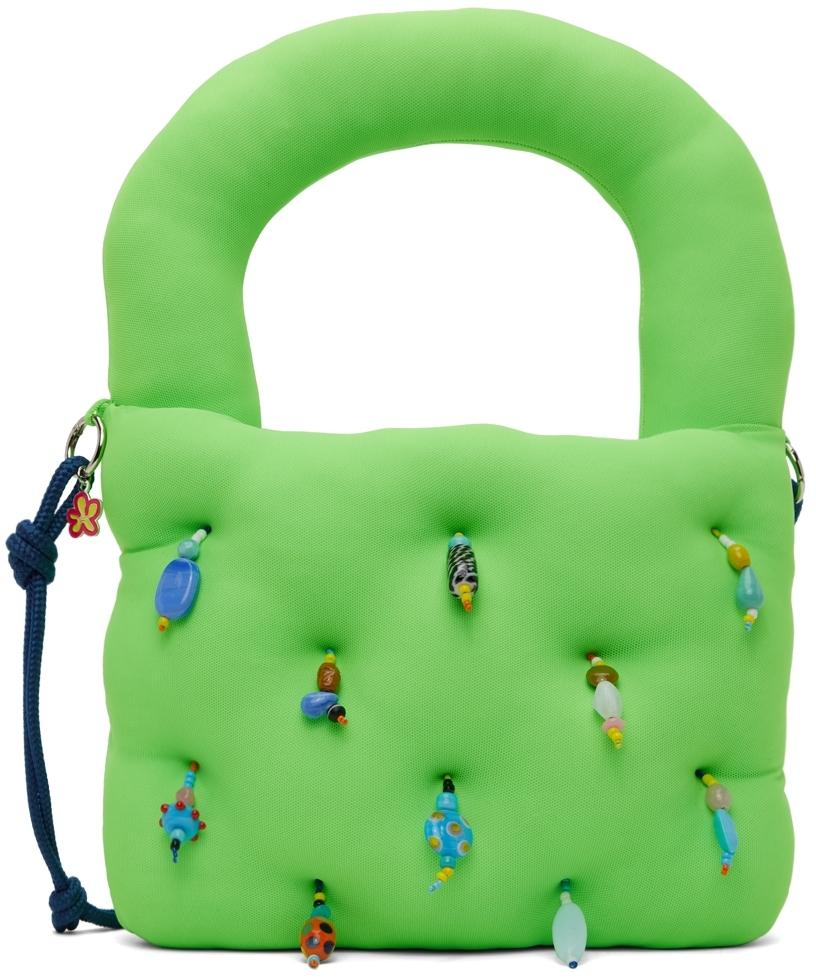 Marshall Columbia Green Plush Messenger Bag for Men Lyst