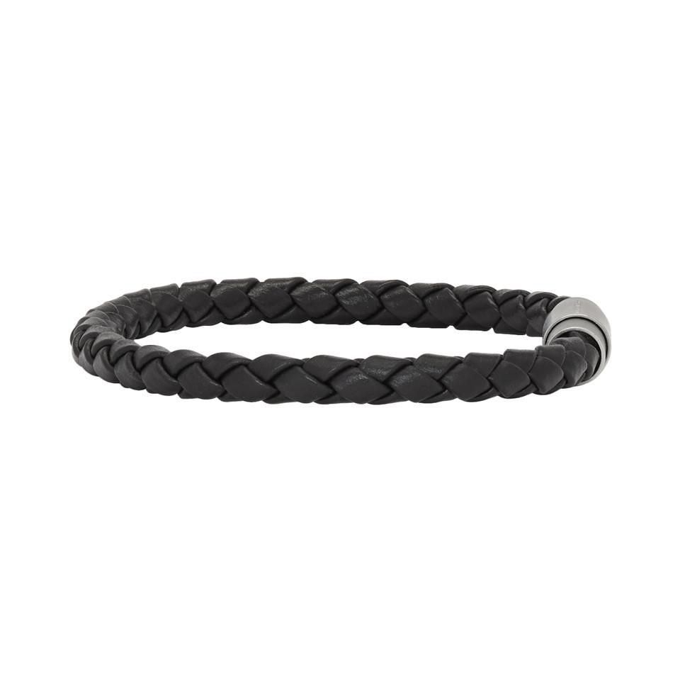boss blaine leather bracelet