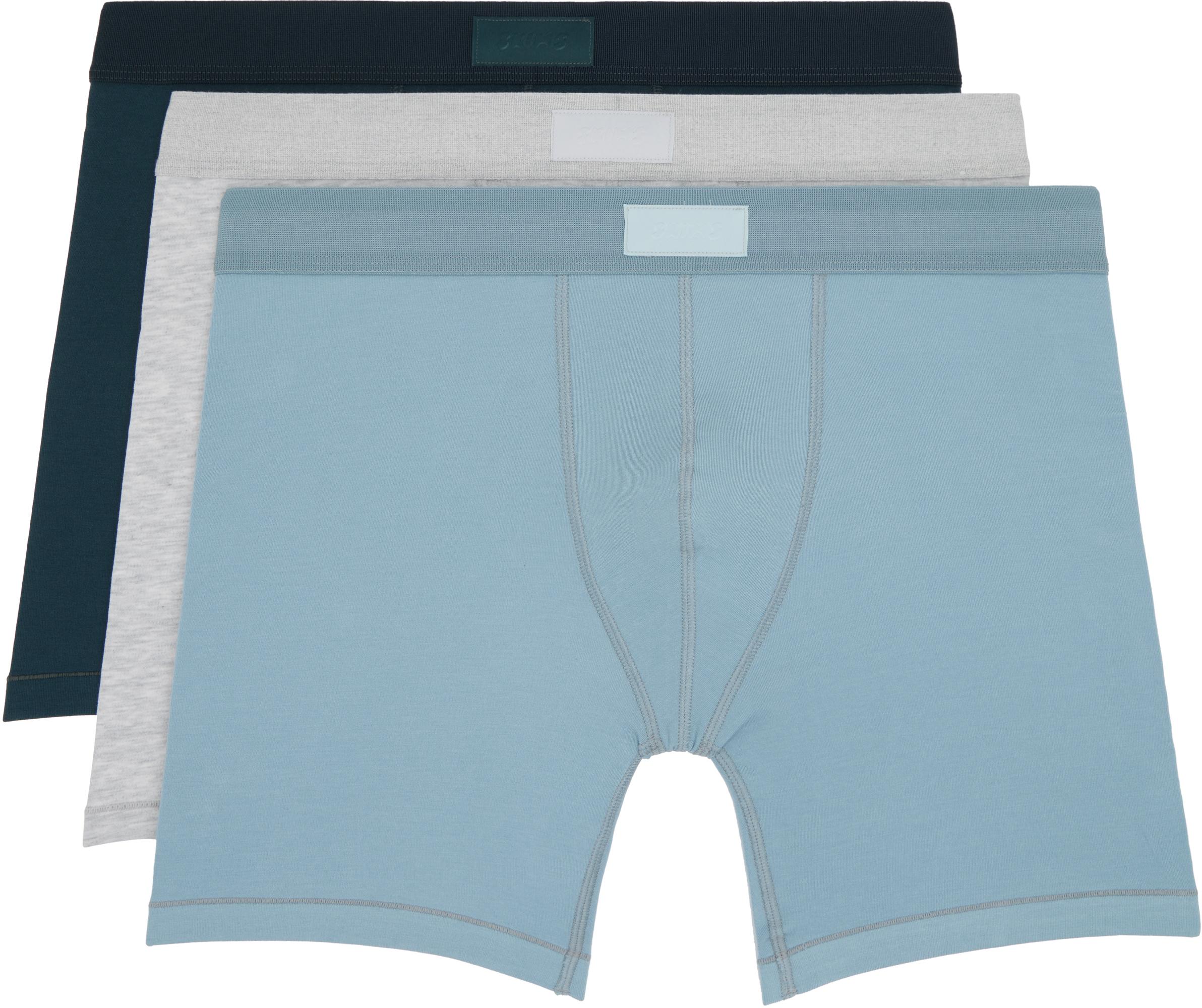 メンズ Skims マルチカラー 5 ボクサーブリーフ 3枚セット ブルー | Lyst
