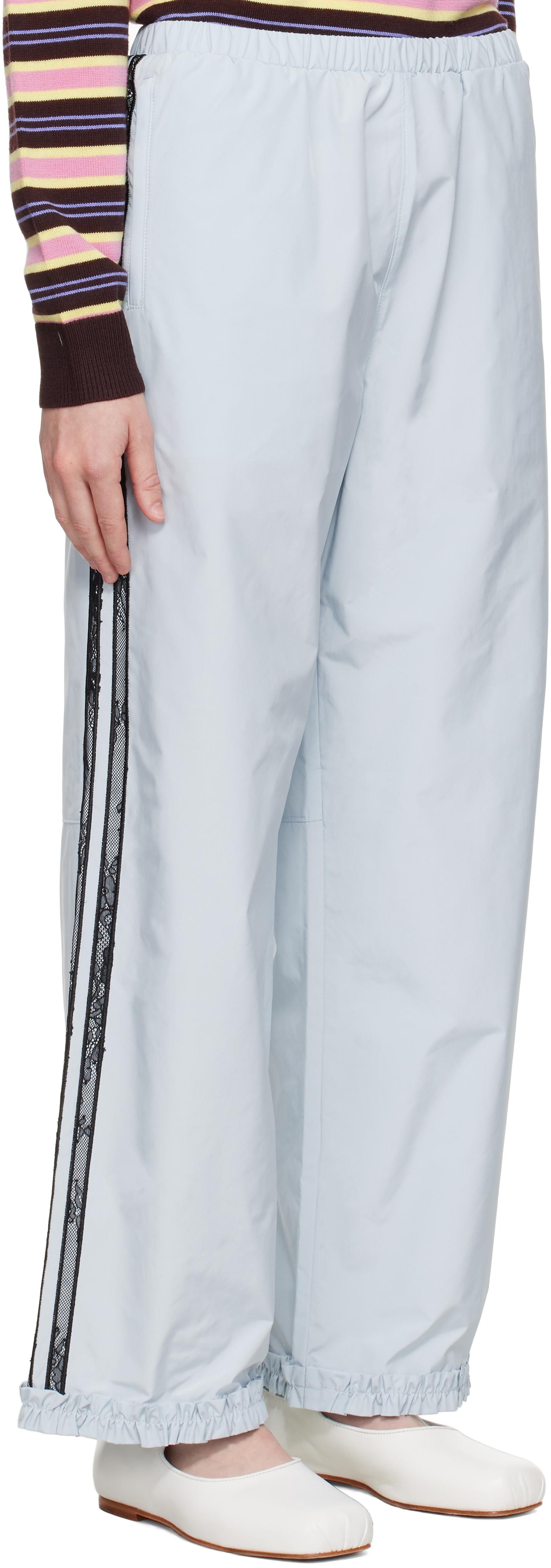 国内発送 SANDY LIANG☆リボン Suno パンツ ライトグレー Sandy Liang Suno Pant - Light Grey | Garmentory