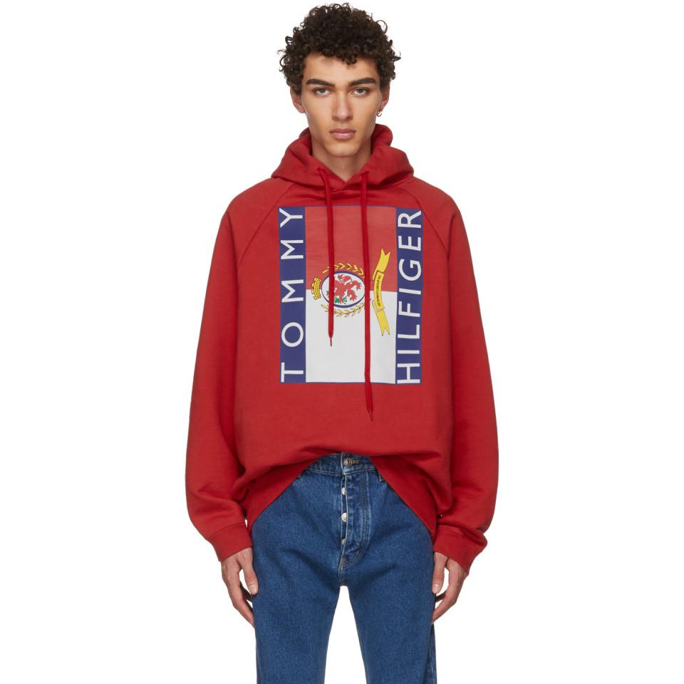 oversized hoodie tommy hilfiger