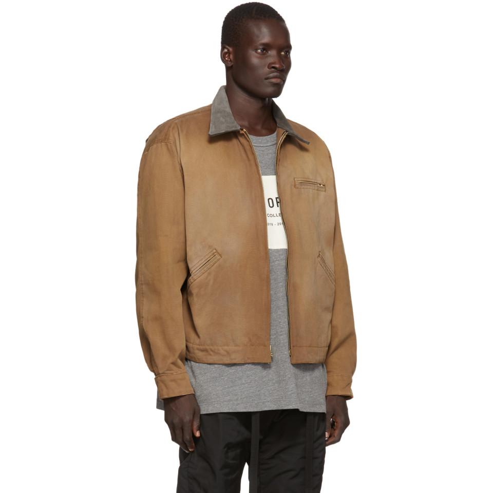 fear of god work jacket