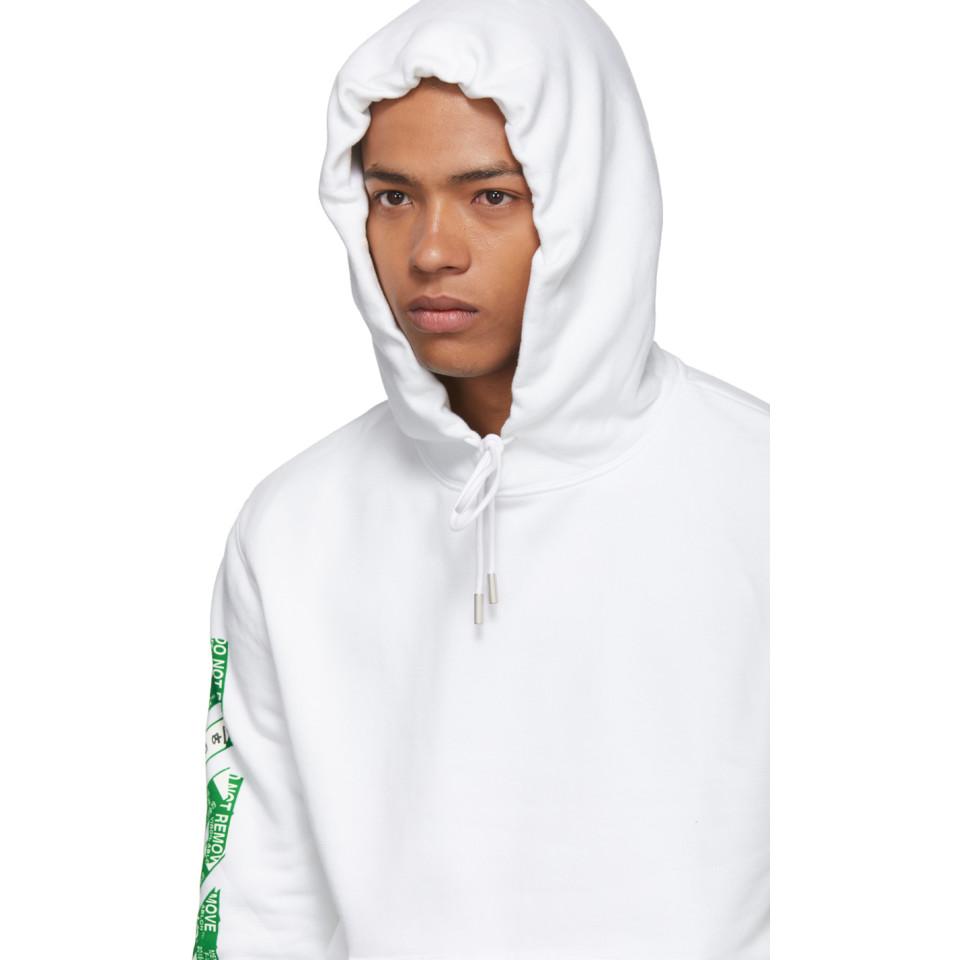ssense exclusive black 3d diag hoodie