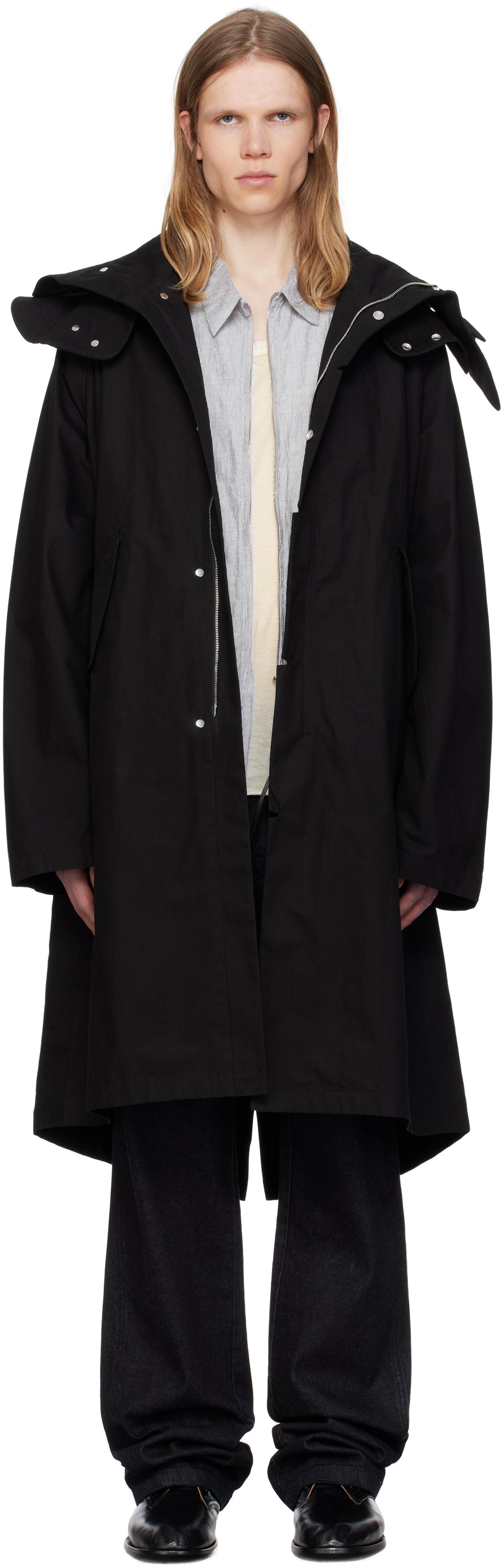 Post Archive Faction PAF 8.0 Center Rain Coat in Black for Men | Lyst