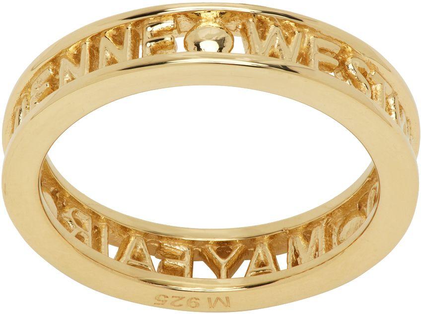 Vivienne Westwood Gold Westminster Ring in Metallic for Men | Lyst