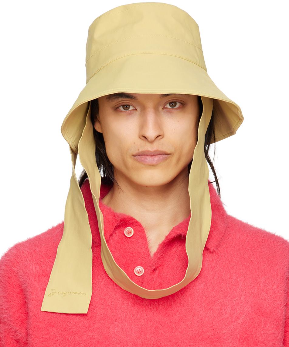 Jacquemus Le Raphia 'le Bob Bando' Bucket Hat in Green for Men Lyst UK
