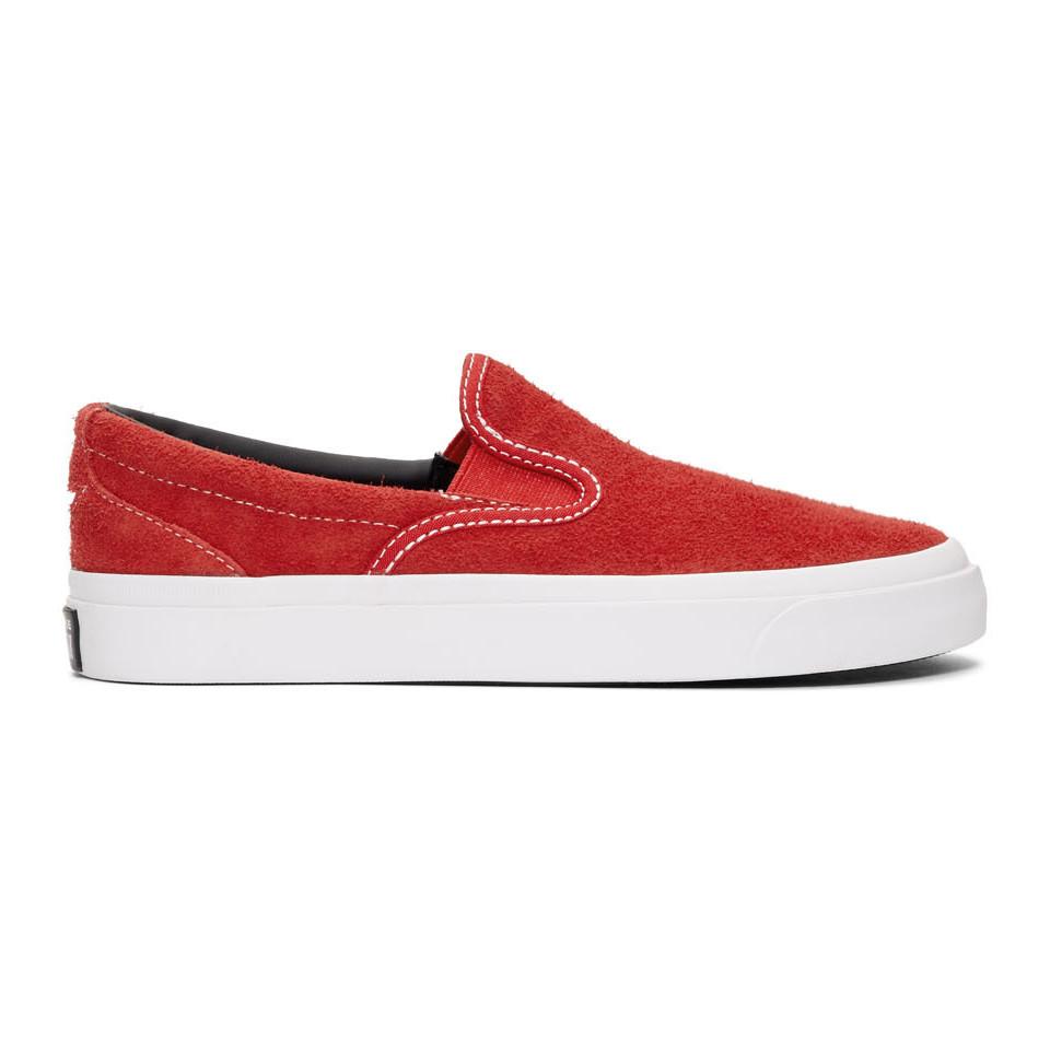 one star slip ons
