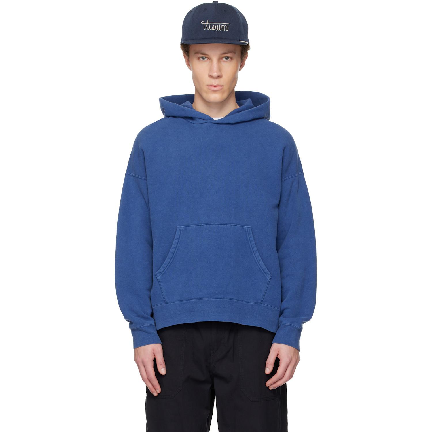 Visvim Jumbo Sb P.O. Hoodie in Blue for Men | Lyst