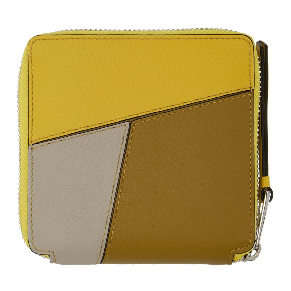loewe square zip wallet