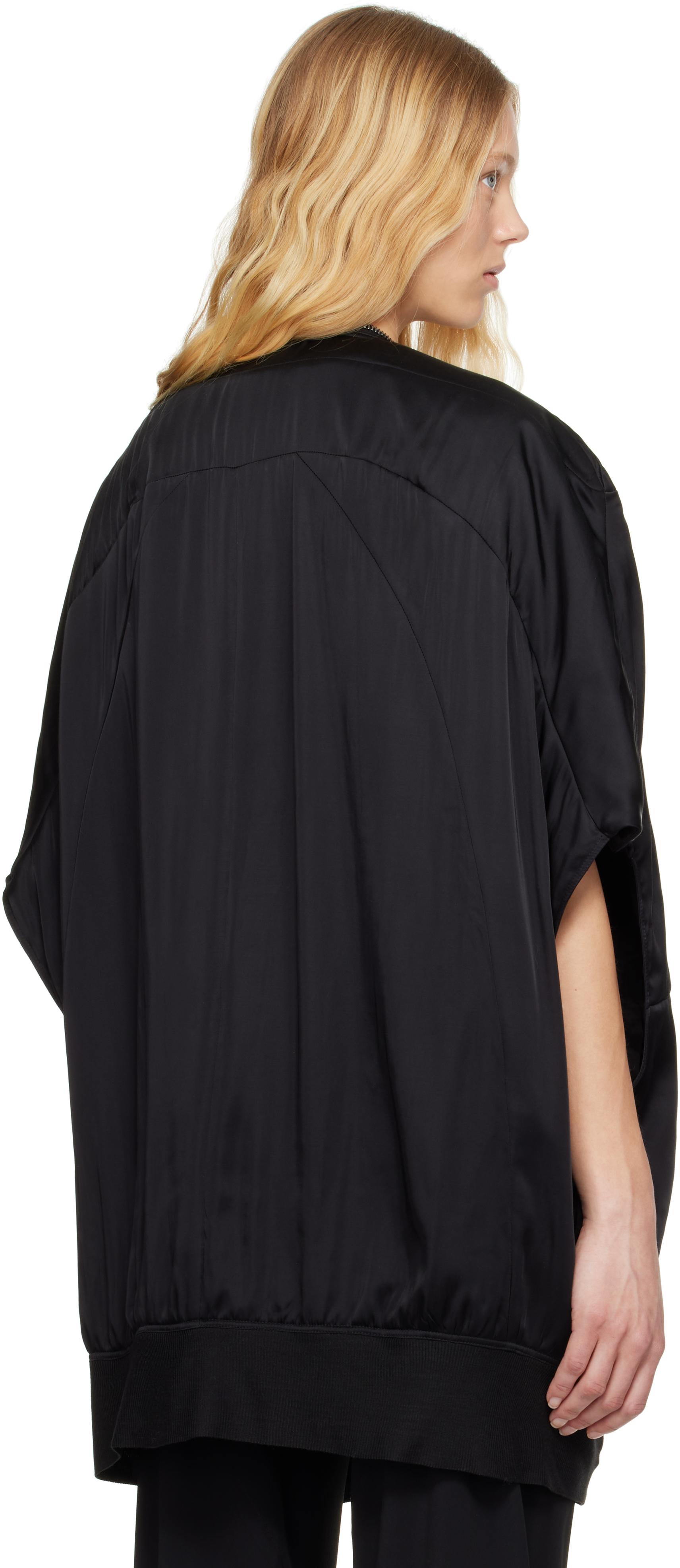 Rick Owens ブラック Hollywood Girdered Bubble ボンバー