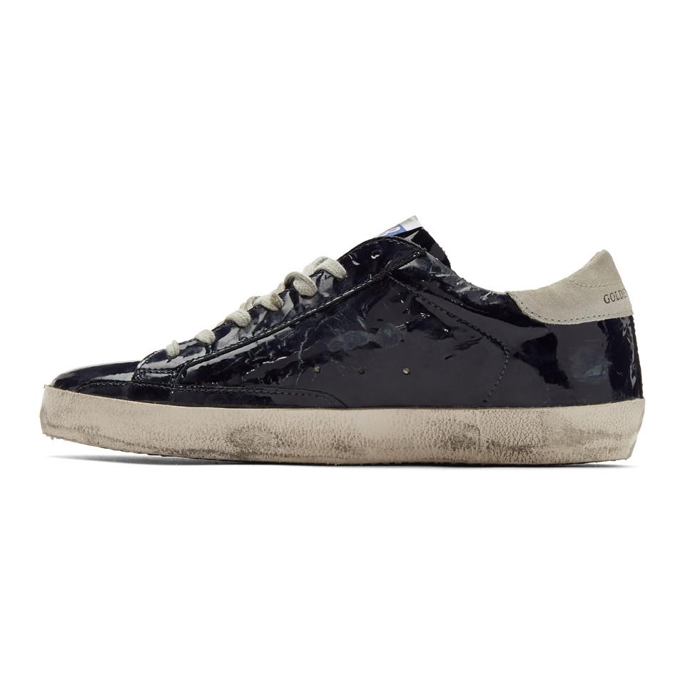 golden goose patent leather