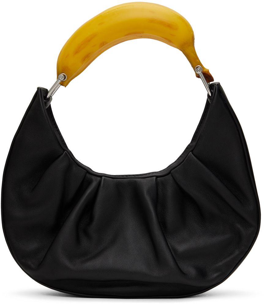Puppets and Puppets Banana Bag in Black Lyst