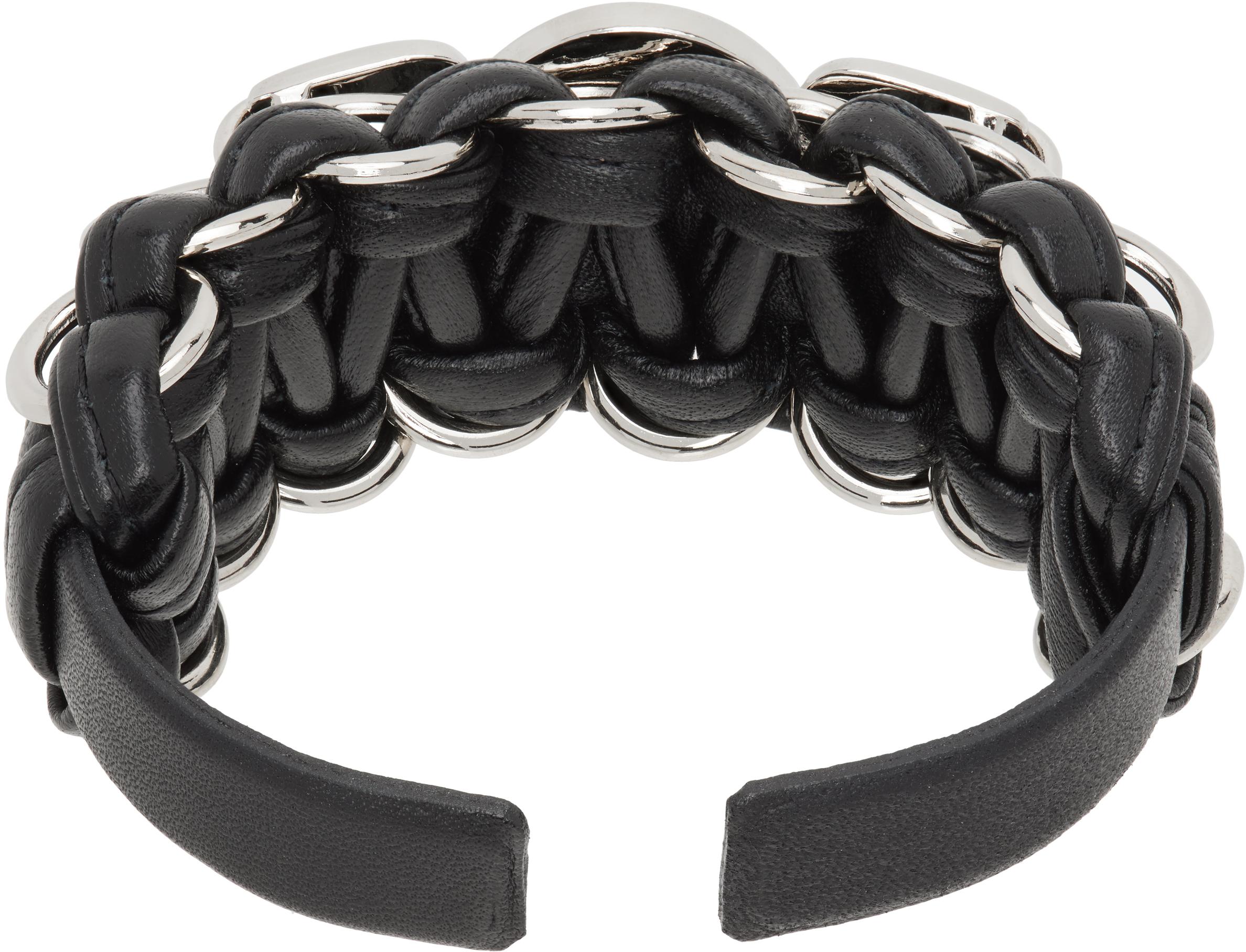 TOGA LEATHER BRAID BANGLE 【公式通販】
