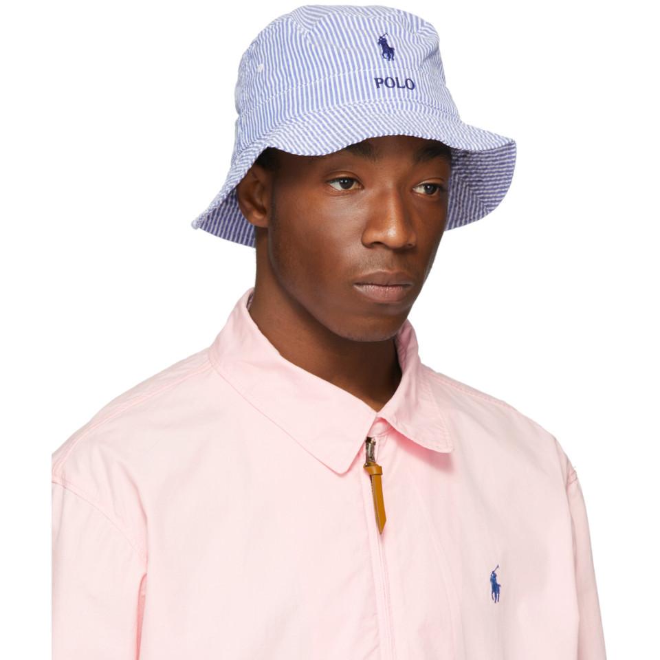 Buy Polo Ralph Lauren LOFT BUCKET-BUCKET-HAT - Navy