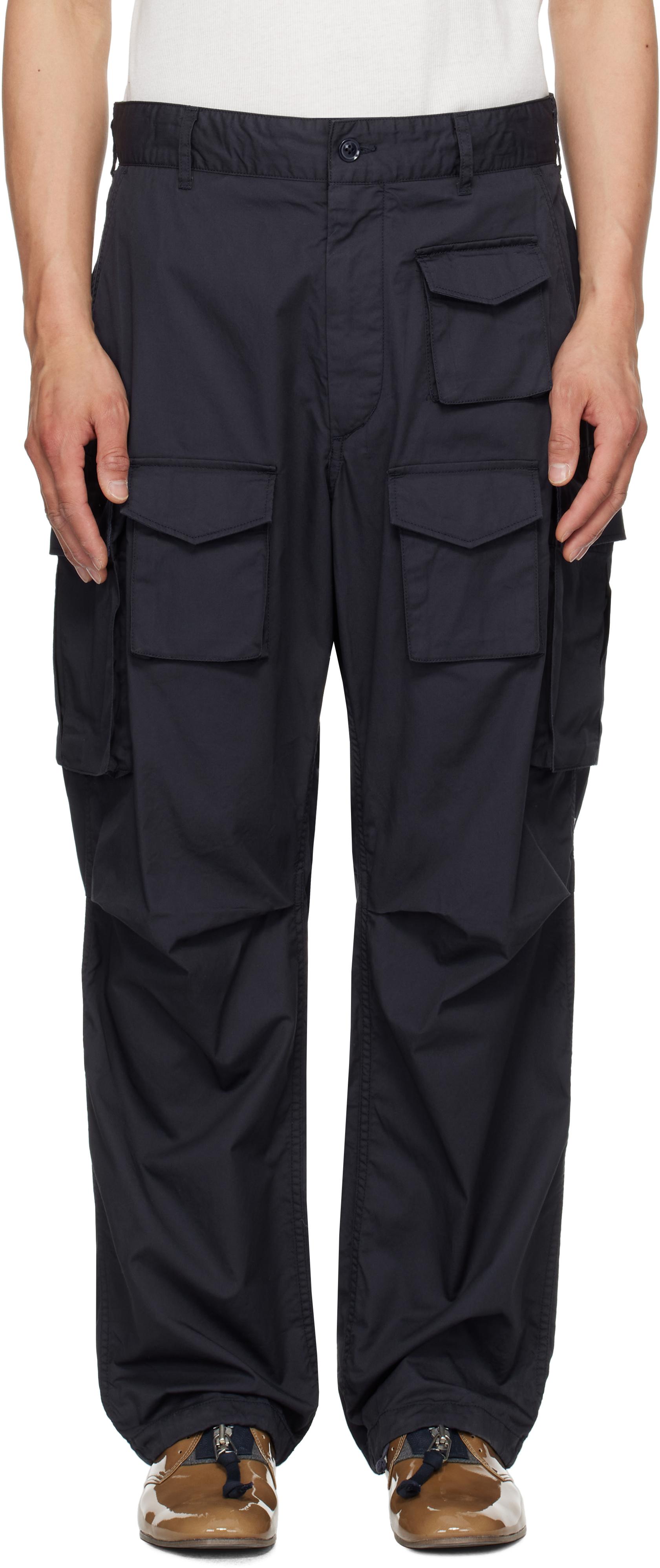 ENGINEERED GARMENTS ブラックカーゴパンツ M FAパンツ 【公式通販】