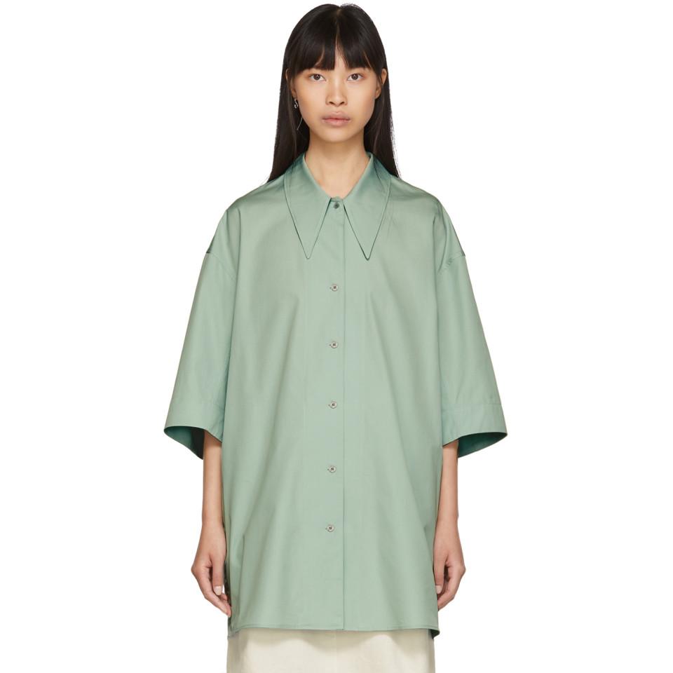 lemaire maxi shirt