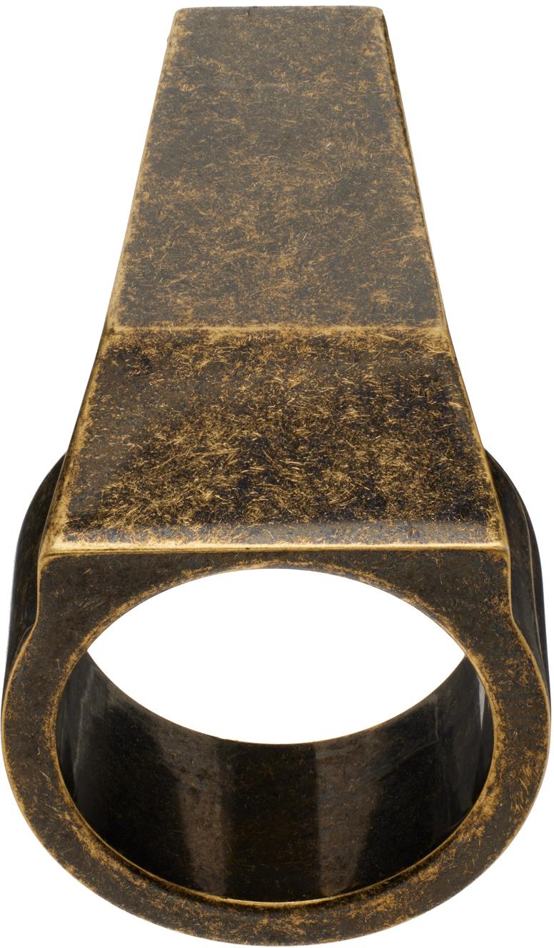 Rick Owens メンズ ブラウン Porterville Crystal Pyramid