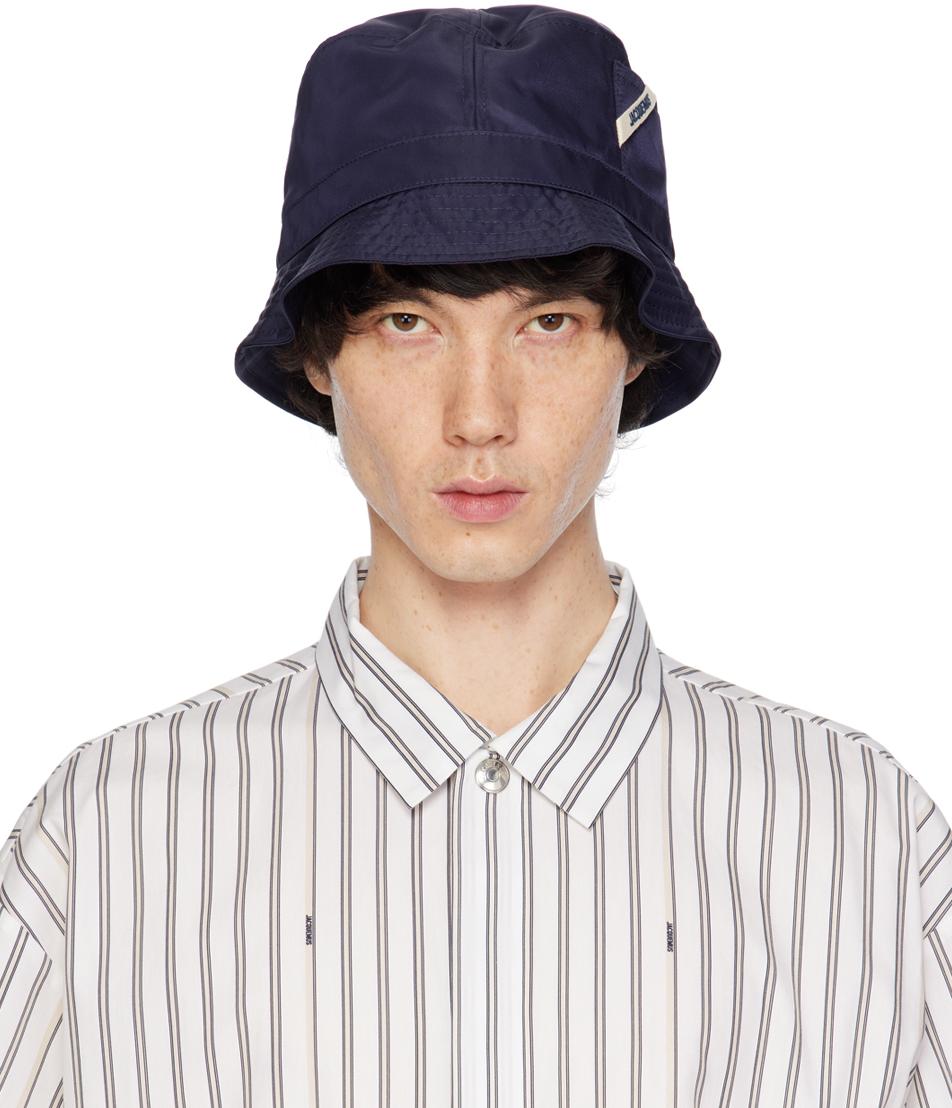 JACQUEMUS ネイビーバゲットハット JACQUEMUS ネイビーバゲットハット