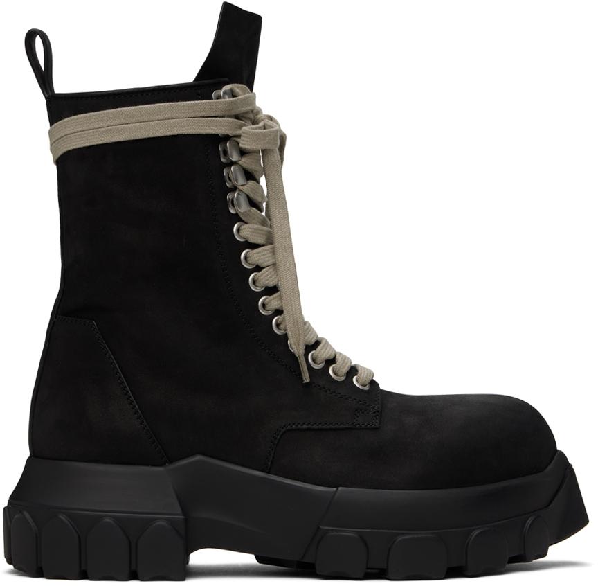 Designer Rick Owens Tractor Boots for Women - Up to 40% off