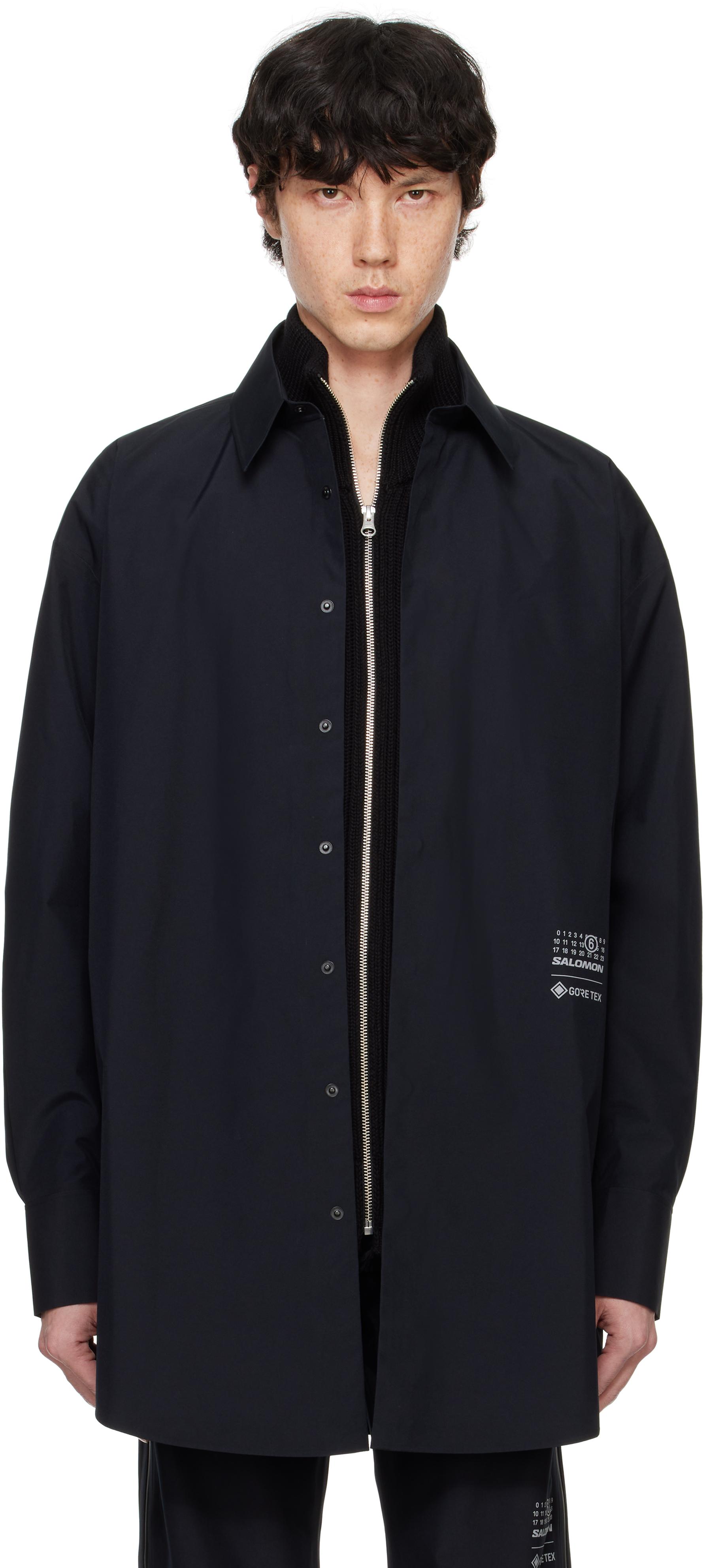 MM6 maison martin margiela ブラック長袖トップス