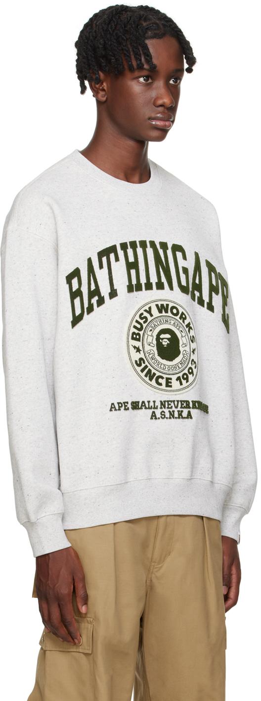 Bape crewneck sweatshirt sales