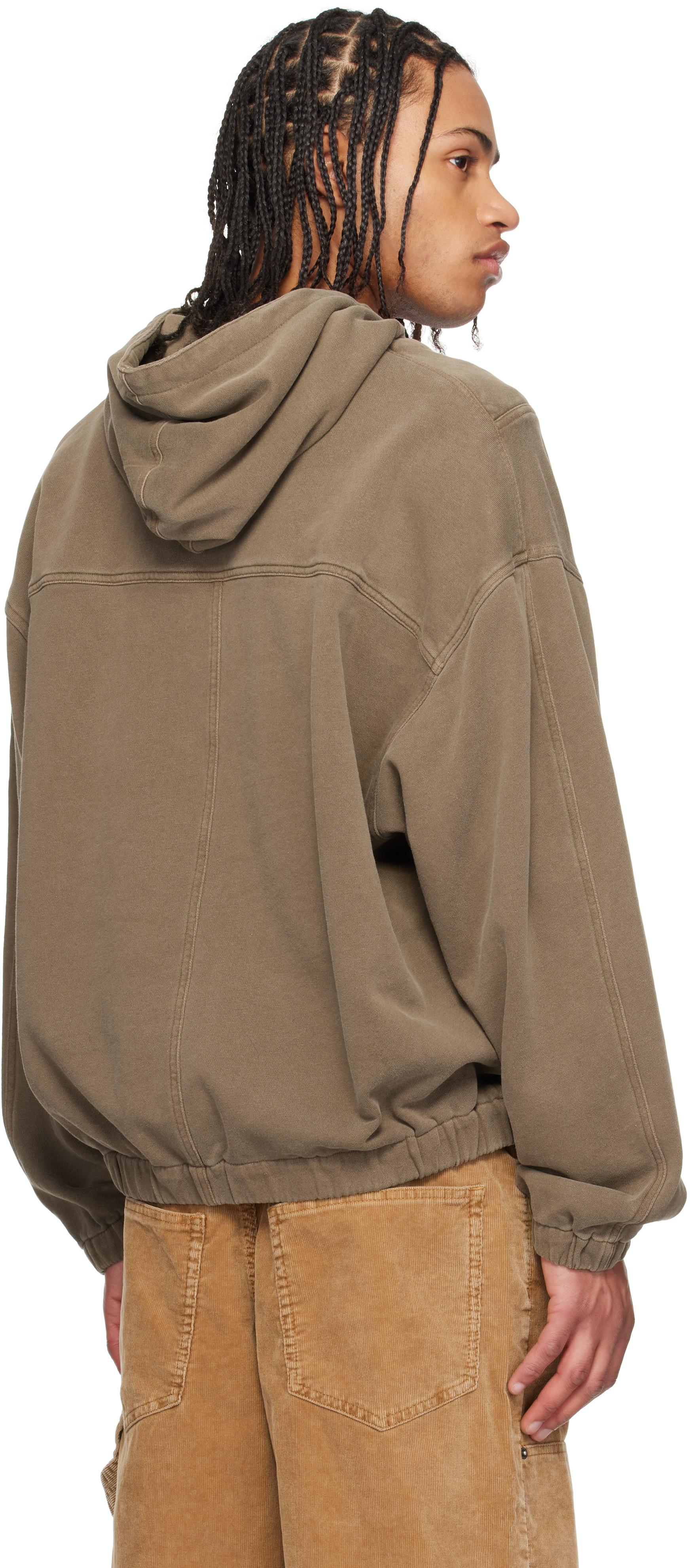 【関税込み】Isabel Marant カーキ Yanis フーディ メンズ Isabel Marant カーキ Yanis フーディ ブラウン | Lyst