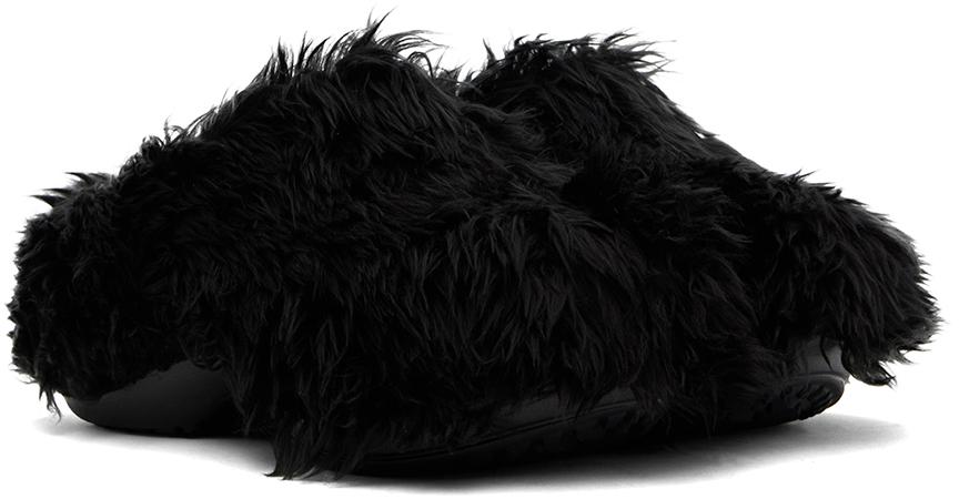 靴 BALENCIAGA CROCS MULE EVA FAKE FUR Balenciaga Crocs Faux Fur Eva Clogs in Black for Men | Lyst Canada