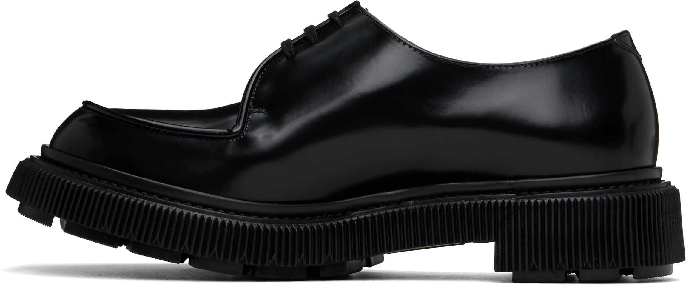 ADIEU PARIS TYPE 1 DERBY SHOE IN BLACK PERFORATED FABRIC Size 45 (US 12) ADIEU TYPE 135 SHOE POLIDO BLACK | TODAY CLOTHING main image 3