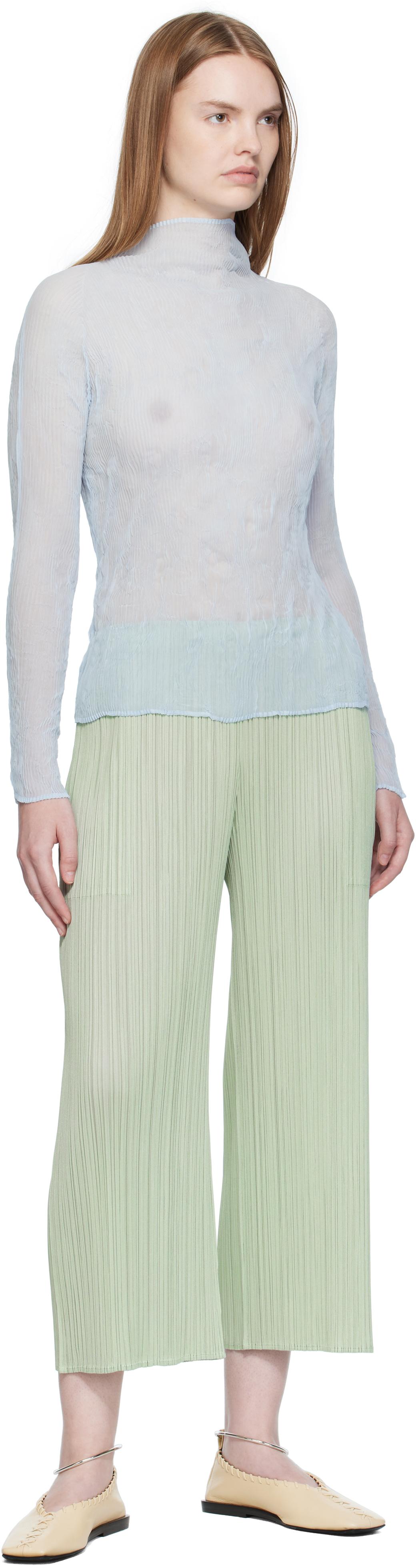 Issey Miyake Chiffon Twist 3 Top | Lyst