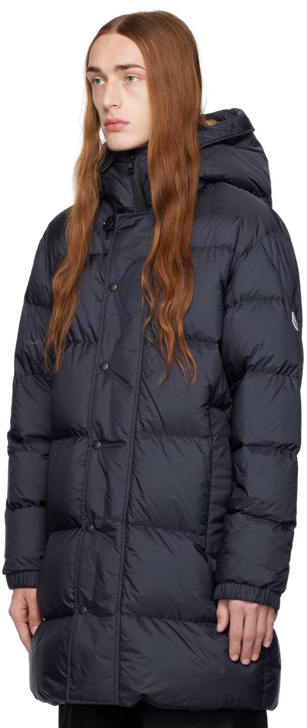 Moncler メンズ ブラック ネイビー Alagon ダウンジャケット ジャケット