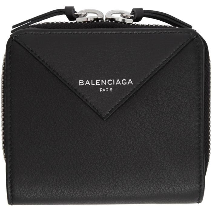 balenciaga compact wallet