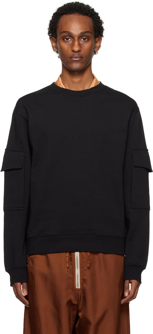 【関税込み】Dries Van Noten ブラック カーゴ スウェットシャツ メンズ Dries Van Noten カーゴ スウェットシャツ ブラック | Lyst