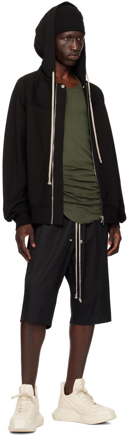 Rick Owens メンズ ブラック Porterville Bela Pods ショートパンツ 