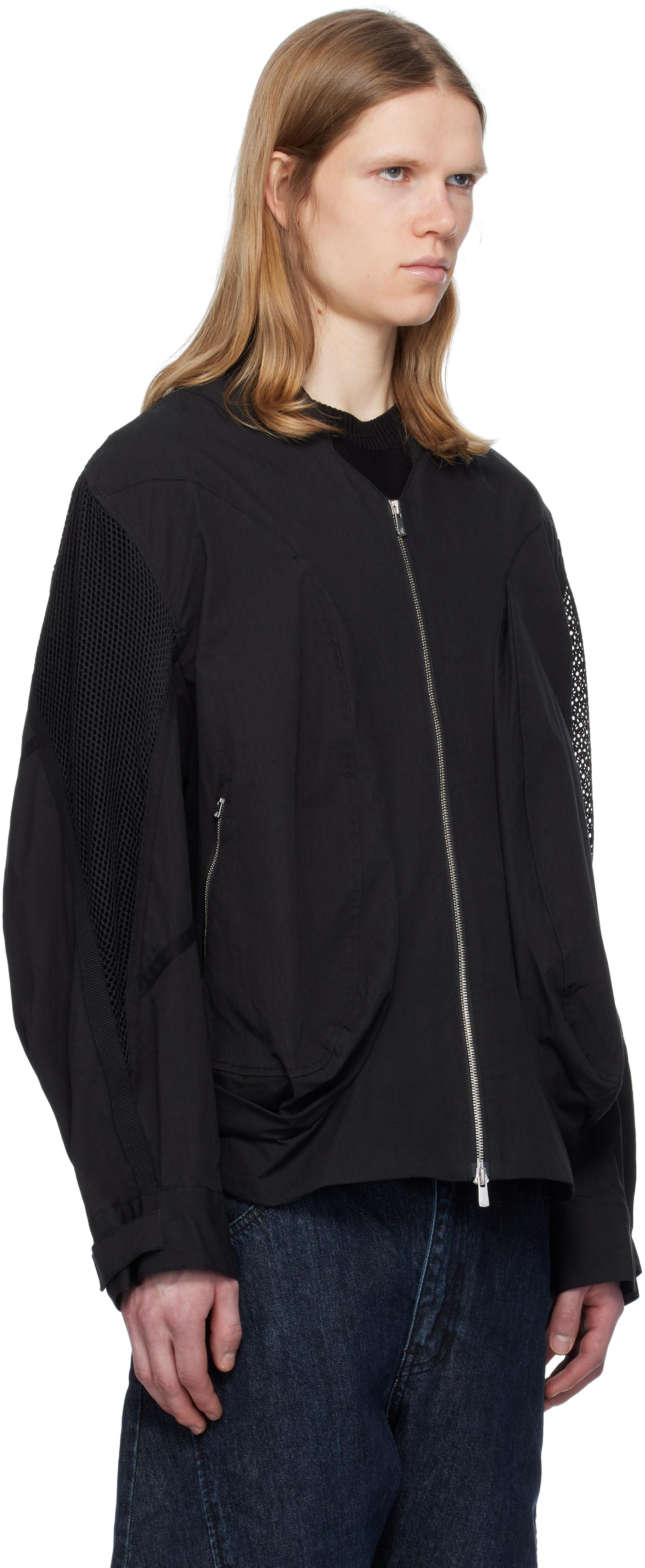 jiyongkim-BLACK-Draped-Pocket-