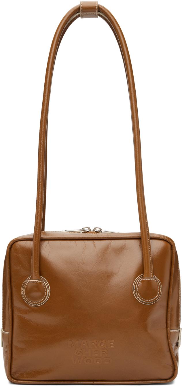 ★MARGE SHERWOOD★ PIPING SLIM TOTEblond wood crinkle DD0475 Designer fashion, Seoul-fully created | W Concept