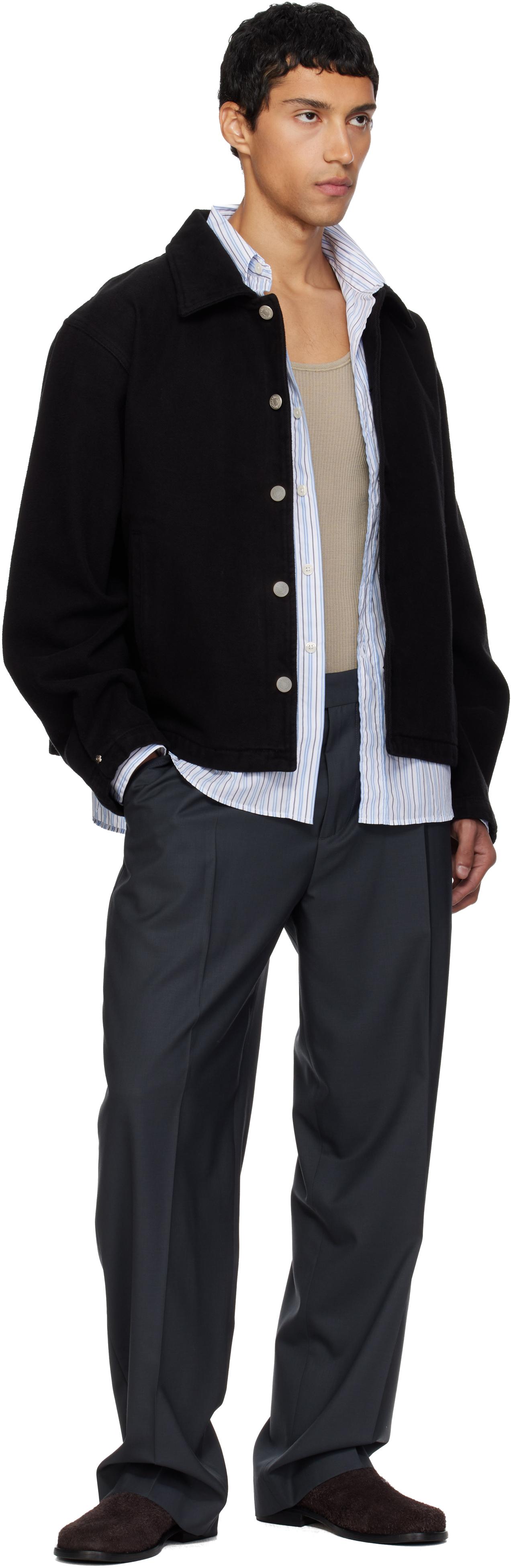 mfpen Painters Denim Jacket in Black for Men | Lyst