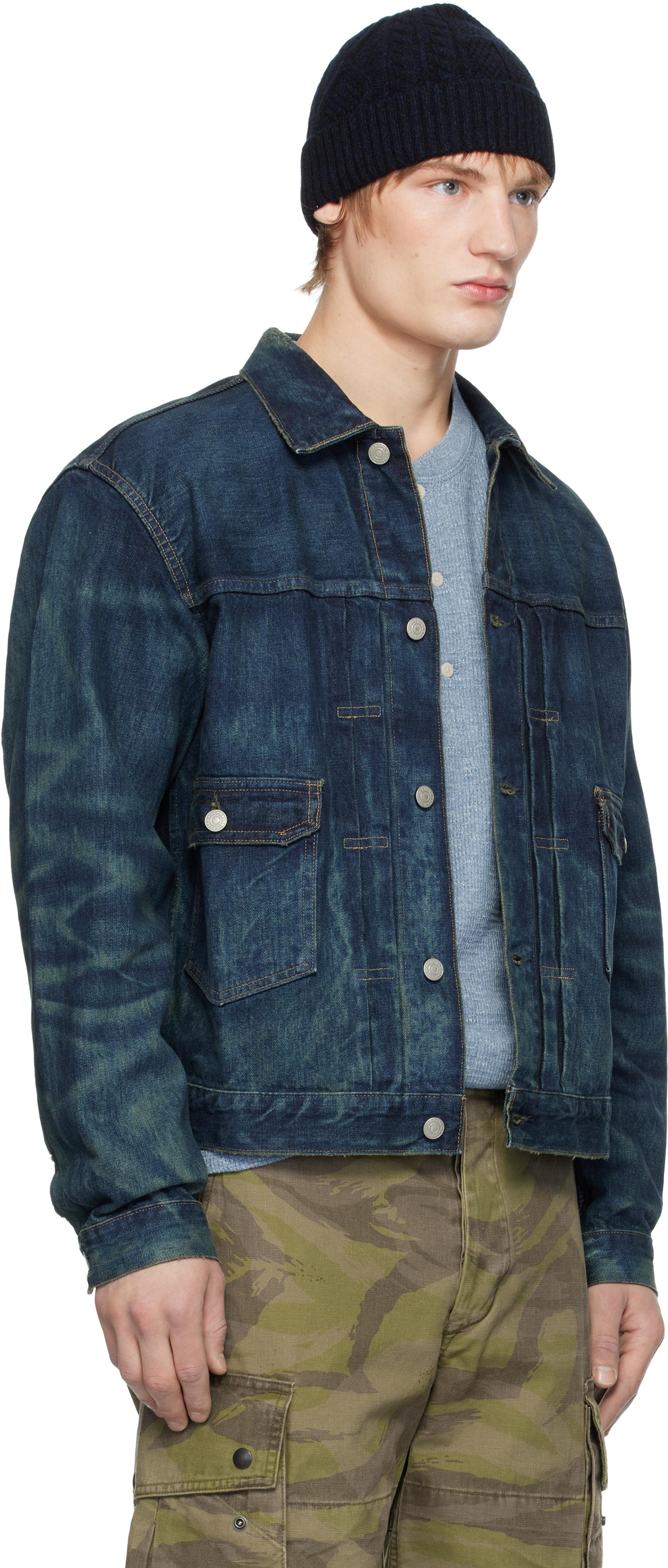 RRL Westview Trucker Denim Jacket in Blue for Men | Lyst UK