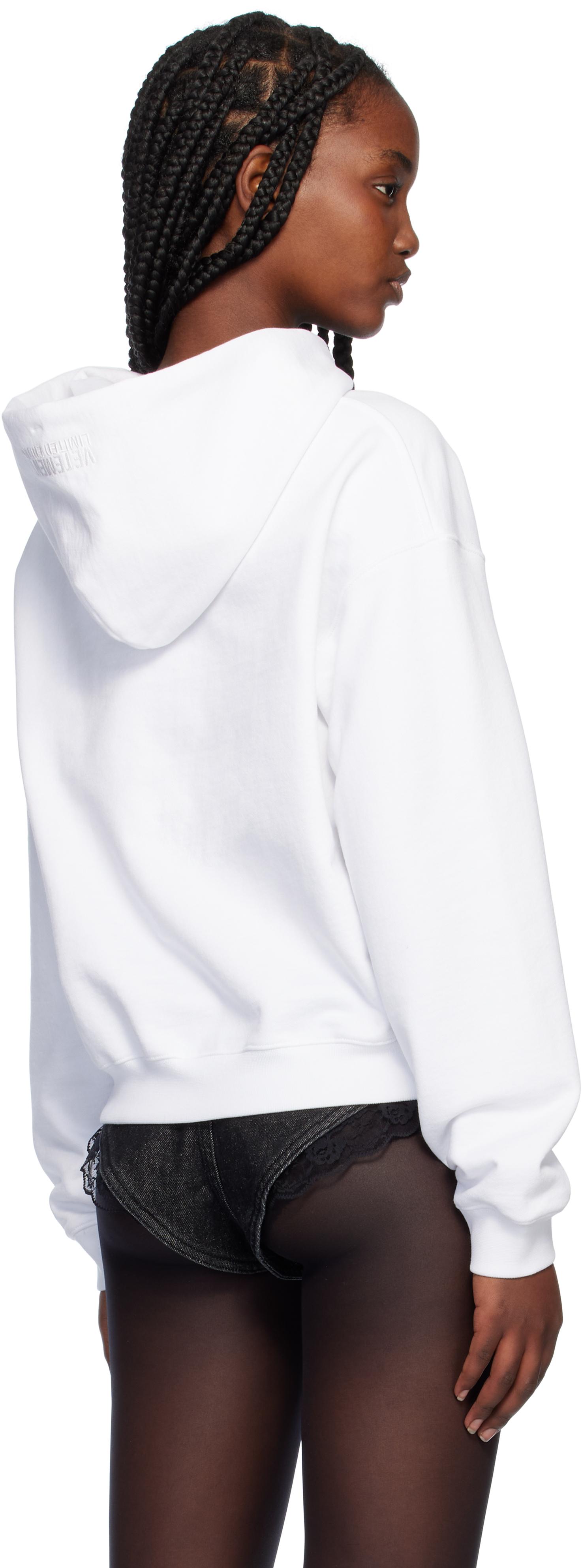 VETEMENTS♡ OVAL LOGO CUT-UP LONGSLEEVE VETEMENTS SS25 OVAL LOGO CUT-UP LONG SLEEVE / BLK WHT - NUBIAN