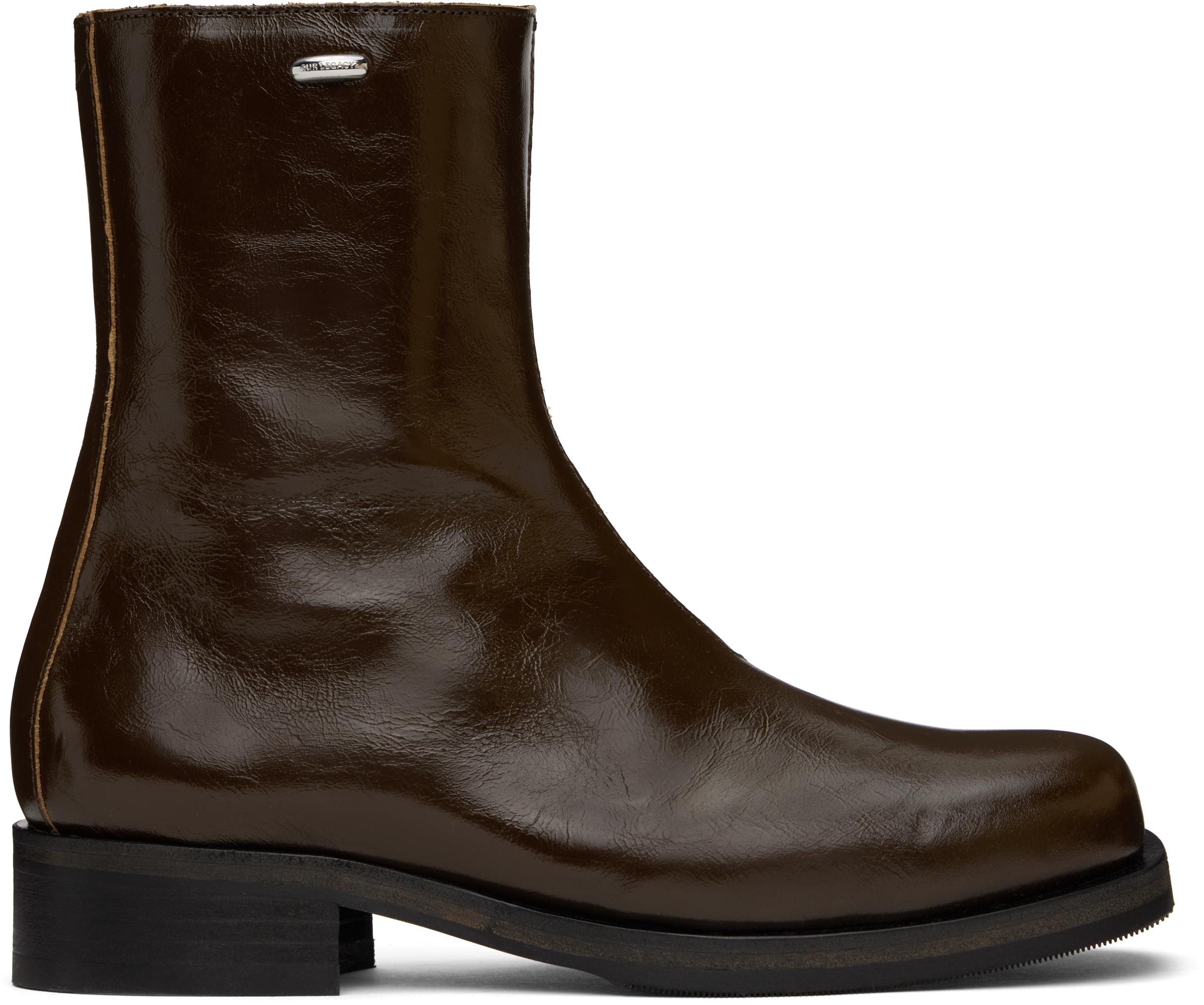 our legacy camion boot オリーブレザー 42 Our Legacy - Camion